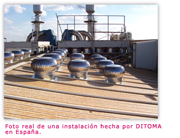 Extractores Eòlicos DITOMA
